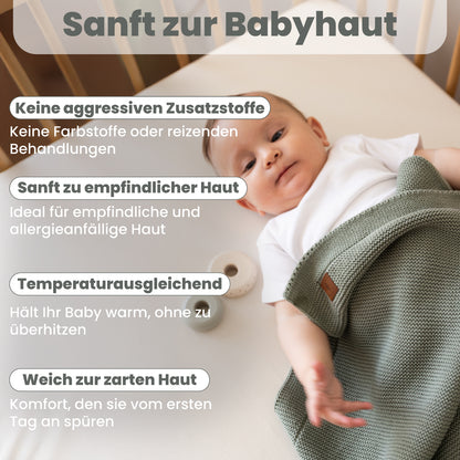 Little Dedi Aleyna GOTS Organic Certified, 70% Organic Cotton - 30% Tencel Green